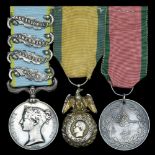 Three: Private J. Winter, Coldstream Guards Crimea 1854-56, 4 clasps, Alma, Balaklava, In...