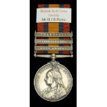 Queen's South Africa 1899-1902, 3 clasps, Cape Colony, Orange Free State, Transvaal (Mr. H....