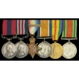 A rare Great War 'Hamel, March 1918' D.C.M. and 'Somme, 1916' M.M. group of six awarded to S...