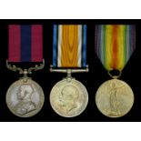 The Victory Medal awarded to Sergeant J. H. Wood, 1st/5th Battalion, Duke of Cornwall's Ligh...