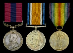 The Victory Medal awarded to Sergeant J. H. Wood, 1st/5th Battalion, Duke of Cornwall's Ligh...