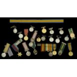 Miniature Medals: British War Medal 1914-20 (4); Victory Medal 1914-19 (3); Naval General Se...