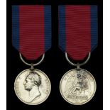 The Waterloo medal to Captain William Stothert, 2nd Battalion, 3rd Foot Guards, who was seve...