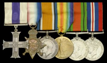 A Great War 'Western Front' M.C. group of six awarded to Captain G. S. Rolph, Northamptonshi...