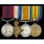 A superb Great War 'Ypres, June 1917' D.C.M. group of four awarded to Company Sergerant-Majo...