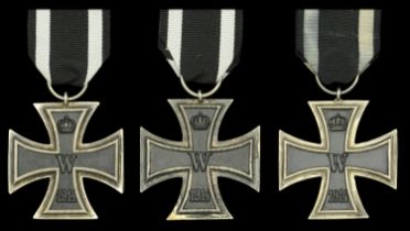 Germany, Prussia, Iron Cross 1914, Second Class breast badge (3), silver with iron centre, a...