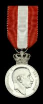 Denmark, Kingdom, King Christian's Liberation Medal 1940-45 (Pro Dania Medal), silver, in Mi...