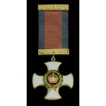 Distinguished Service Order, G.V.R., silver-gilt and enamel, with integral top riband bar, p...