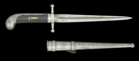 An Italian Second World War Poinargd A good clean example of the Vertelli bayonet bladed da...