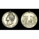 Coronation 1821, silver (Jas. Wassell, 1st Regt. B.Y.C.H.), pierced with ring suspension, co...