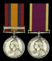 Pair: Private G. T. Sutton, Bolton Corps, St John Ambulance Brigade Queen's South Africa...