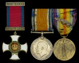 A Great War 'Mesopotamia' D.S.O. group of three awarded to Lieutenant-Colonel C. de B. Gidle...