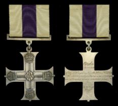 A Great War 'Western Front' M.C. awarded to Lieutenant H. N. H. Woodcock, Royal West Kent Re...