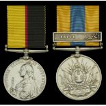 Pair: Private W. Preece, North Staffordshire Regiment Queen's Sudan 1896-98 (4517. Pte. W...