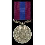 A Crimea War D.C.M. awarded to Corporal W. Bishop, 46th Regiment of Foot, who died of scarle...