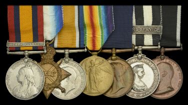 Seven: Sergeant J. Diamond, Royal Army Medical Corps, late Colne Division, St John Ambulance...