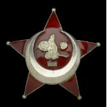 Ottoman Empire, Gallipoli Star 1915, silver and enamel, unmarked, good very fine Â£70-Â£90