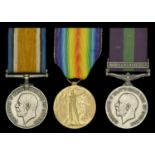 Three: Private A. C. W. Stapleton, Duke of Cornwall's Light Infantry British War and Vict...