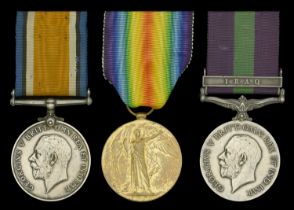 Three: Private A. C. W. Stapleton, Duke of Cornwall's Light Infantry British War and Vict...