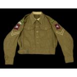 A Second War 1940 Pattern Battle Dress Blouse. A Second War 1940 pattern Battle Dress Blous...