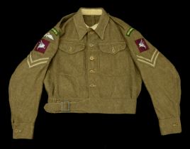 A Second War 1940 Pattern Battle Dress Blouse. A Second War 1940 pattern Battle Dress Blous...