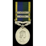 Efficiency Medal, E.II.R., 2nd issue, T. & A.V.R., with Second and Third Award Bars (2373949...