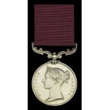 Army Meritorious Service Medal, V.R. (Serjt. Jereh. Brosman 101st. Foot) light cabinet marks...