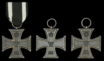 Germany, Prussia, Iron Cross 1914, Second Class breast badge (3), silver with iron centre, o...