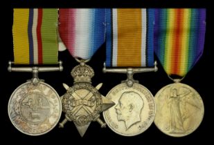 Four: Burger J. van Jaarsveldt, Brands Vry Staat Skutters Anglo-Boer War Medal 1899-1902...