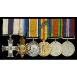 A 1919 'North Russia' M.C. group of six awarded to Major, late Lance Corporal, W. G. Butteri...