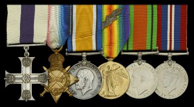 A 1919 'North Russia' M.C. group of six awarded to Major, late Lance Corporal, W. G. Butteri...