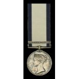 Naval General Service 1793-1840, 1 clasp, Syria (John Southwood.) edge bruise, good very fin...