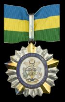 Solomon Islands, Kingdom, Star of the Solomon Islands (S.S.I.), neck badge, 56mm, silver, si...