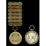 Germany, Prussia, War Merit Medal 1870-71, combatant's type, bronze, 7 clasps, Bapaume, An d...