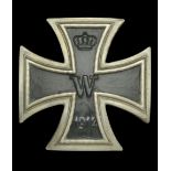 Germany, Prussia, Iron Cross 1914, First Class breast badge, silver with iron centre, of unu...