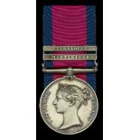 The rare Military General Service Medal for Martinique and Guadaloupe awarded to Staff Surge...