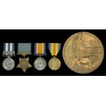 Family group: Pair: Sergeant F. F. Reynolds, 10th Royal Hussars Egypt and Sudan 1882-89,...