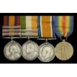 Four: Private W. Clancy, Royal Munster Fusiliers, later Royal Sussex Regiment Queen's Sou...