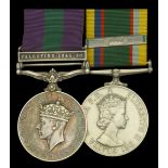 Pair: Private R. D. Mandley, Duke of Cornwall's Light Infantry, later Army Cadet Force Ge...