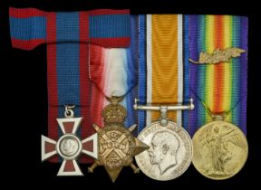 A Great War 'Italian theatre' A.R.R.C. group of four awarded to Sister N. A. Maling, Queen A...