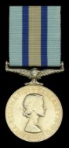 Royal Observer Corps Medal, E.II.R., 2nd issue (Observer F Greenwood) extremely fine Â£100-Â£...