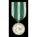 Italy, Kingdom, Messina Earthquake Medal 1908, silver, unnamed, edge bruising, nearly very f...