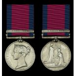 Military General Service 1793-1814, 1 clasp, Vittoria (George Webster, 1st Royal Dragoons.)...