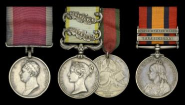 The outstanding 'Gardiner Family Group' to Sergeant-Major A. Gardiner, wounded with the Scot...