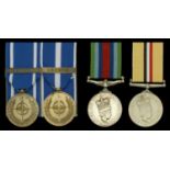 Four: Lance-Corporal J. J. Taylor, Light Infantry N.A.T.O. Medal 1994, 1 clasp, Former Yu...