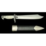 A German Second World War Teno Man's Hewer An excellent blade with both the Teno eagle and...