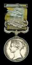 Crimea 1854-56, 1 clasp, Sebastopol (Captn. Alfred Henry Waldy, 46th. Regt. 18 May 1855.) Hu...