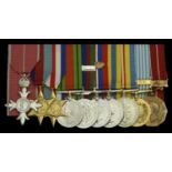 A Korean War M.B.E. group of ten awarded to Captain G. S. Blake, Royal Canadian Ordnance Cor...