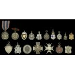 Regimental Prize Medals (17), Lancashire Fusiliers, 9ct gold; 1st C.V.R.; 1st L.R.V.; 2nd L....