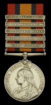 Queen's South Africa 1899-1902, 5 clasps, Cape Colony, Rhodesia, Orange Free State, Transvaa...